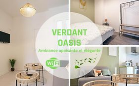 Verdant Oasis - proche du centre - Wifi gratuit - parking à proximité